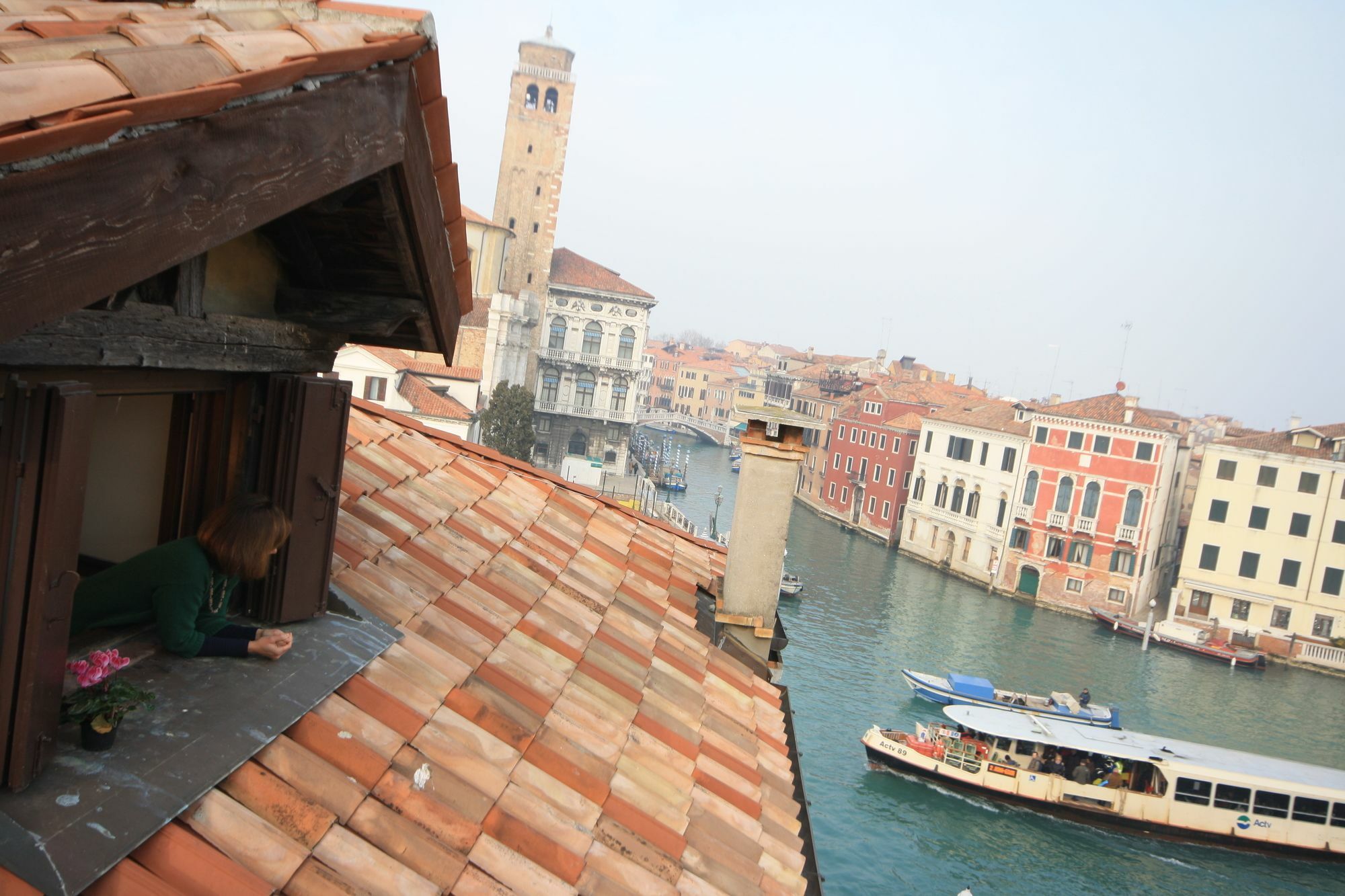 B&B Vista Sul Canal Grande Venedig Eksteriør billede